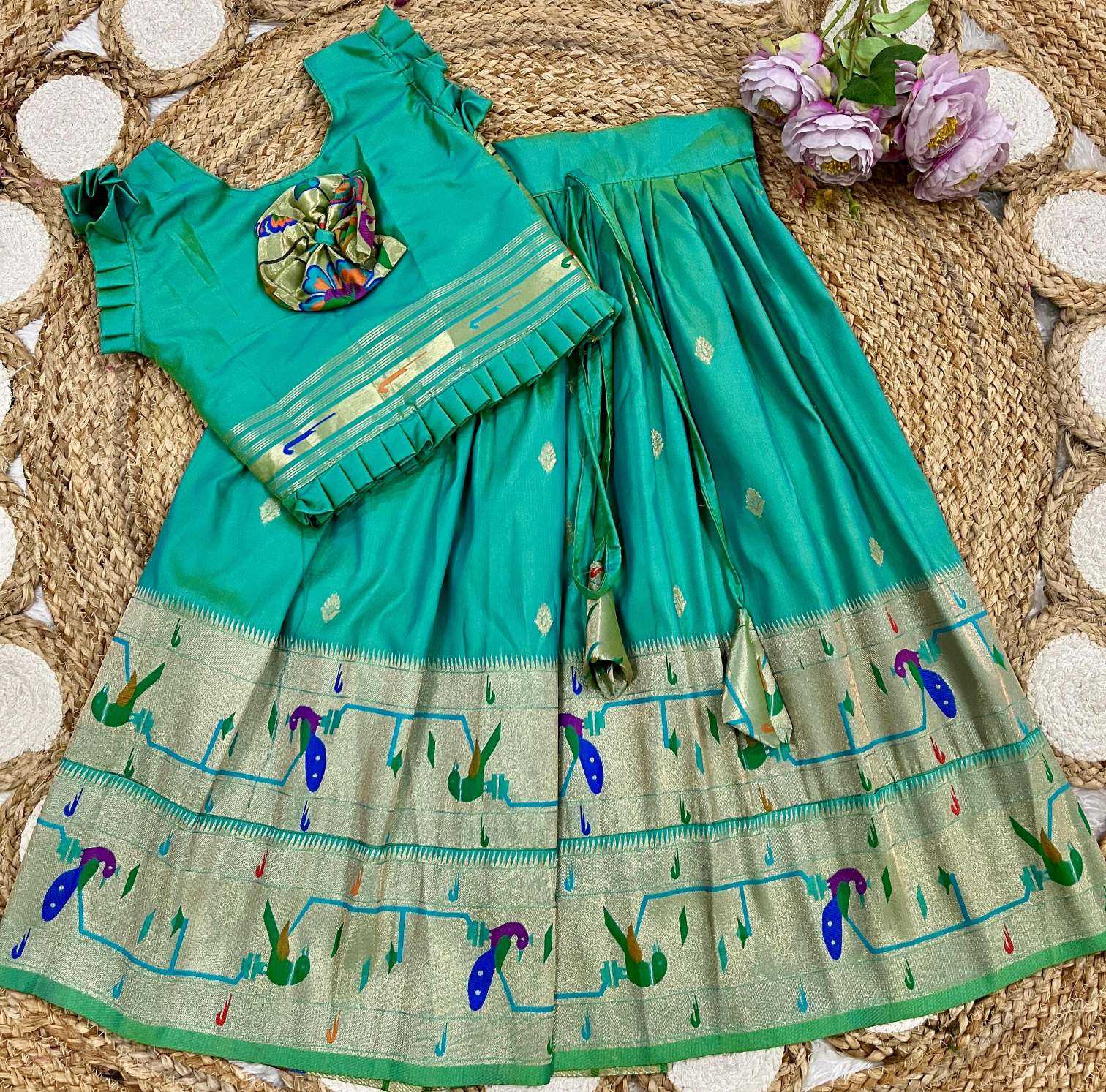 YNF Wholesale Soft Silk Kids Lehenga KESH685 Ibaara | Surat Manufacturer