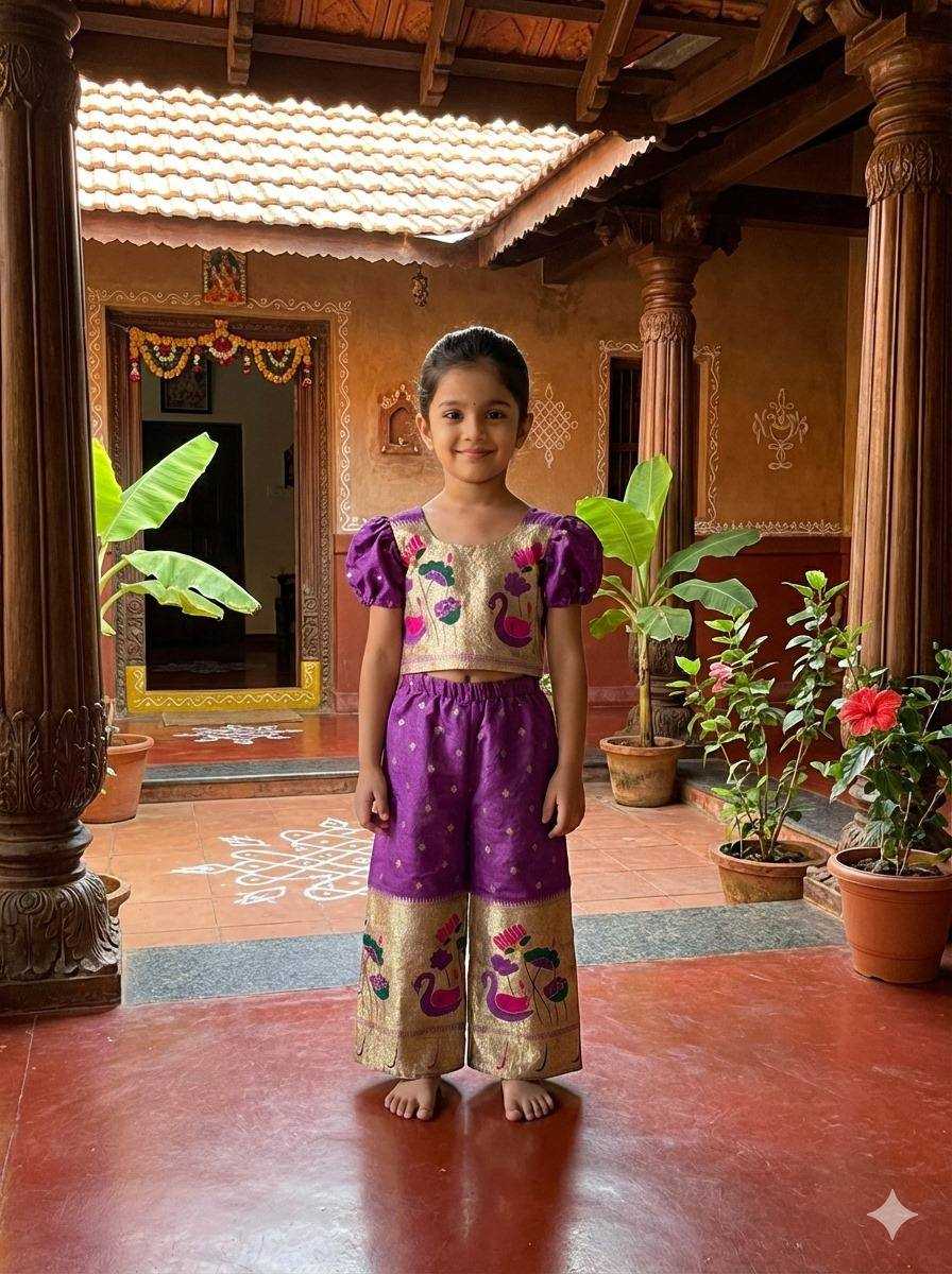 YNF Wholesale Soft Silk Kids Co-ord Set KESH709 42 | Surat Manufacturer