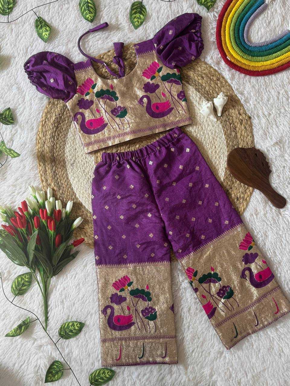 YNF Wholesale Soft Silk Kids Co-ord Set KESH709 42 | Surat Manufacturer