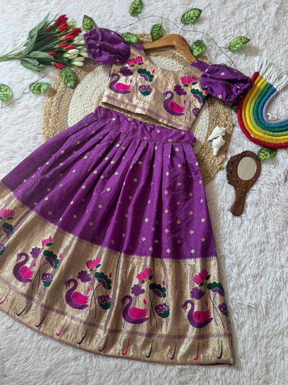 YNF Wholesale Soft Silk Kids Co-ord Set KESH709 42 | Surat Manufacturer