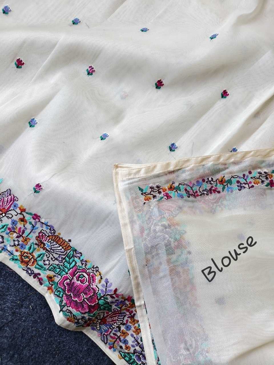 YNF Wholesale Tissue Silk Embroidered Sarees KESH249 3014 | Surat Manufacturer
