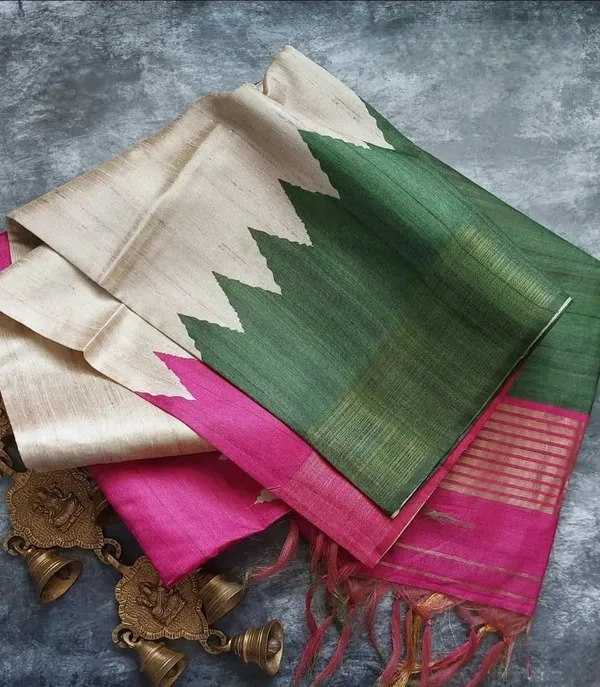 YNF Wholesale Tussar Silk Printed Sarees KESH106 2002 | Surat Manufacturer