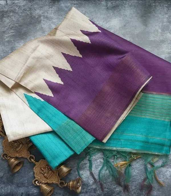 YNF Wholesale Tussar Silk Printed Sarees KESH106 2002 | Surat Manufacturer
