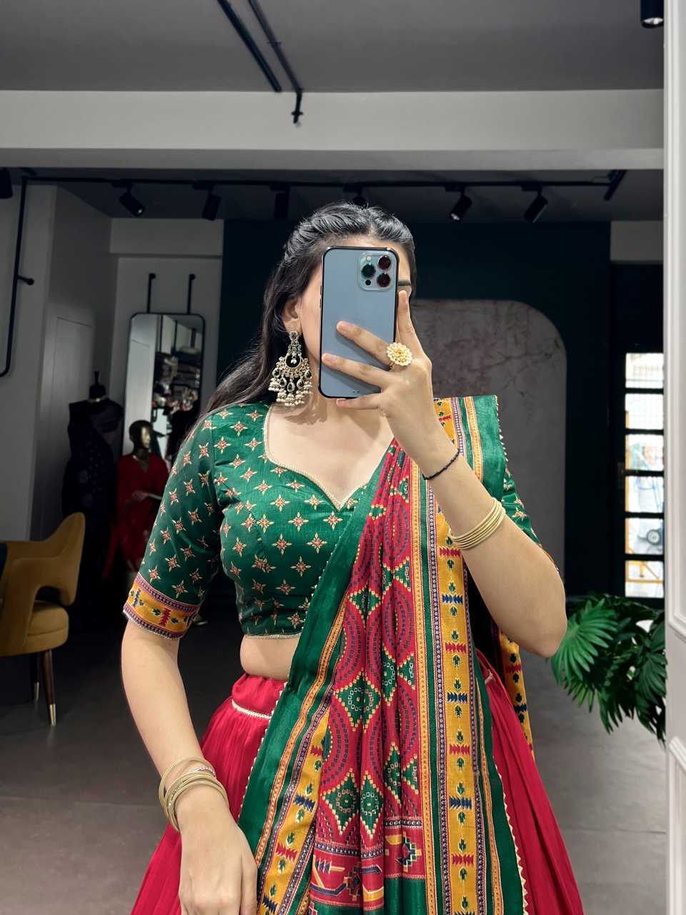 YNF Wholesale Tussar Silk Printed Lehenga KESH134 1255 | Surat Manufacturer