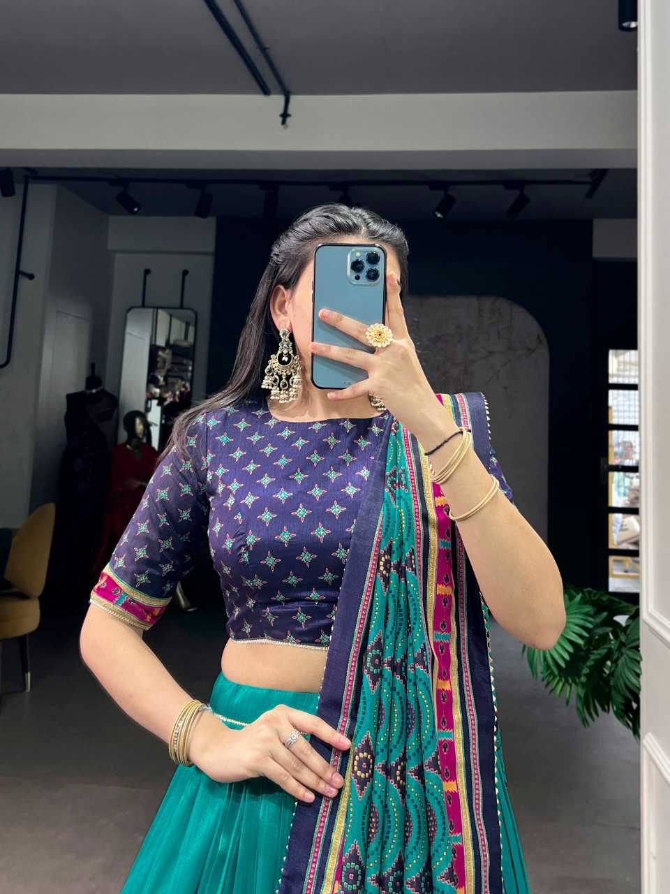 YNF Wholesale Tussar Silk Printed Lehenga KESH134 1255 | Surat Manufacturer