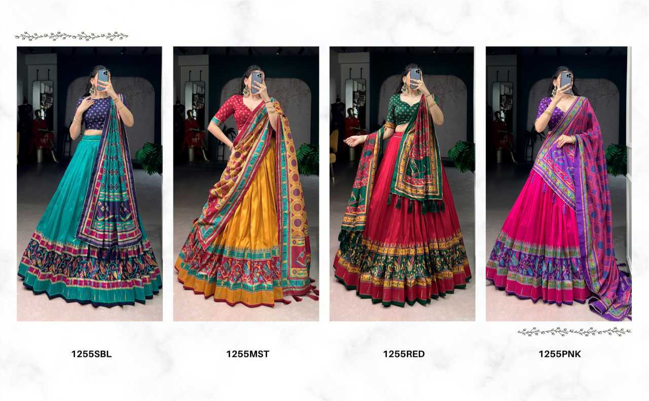 YNF Wholesale Tussar Silk Printed Lehenga KESH134 1255 | Surat Manufacturer