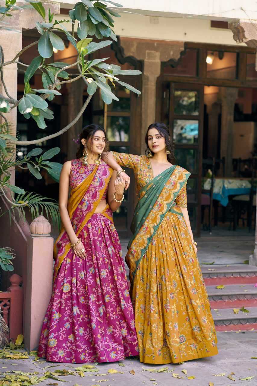YNF Wholesale Tussar Silk Traditional Lehenga KESH134 SOWMYA-02 | Surat Manufacturer