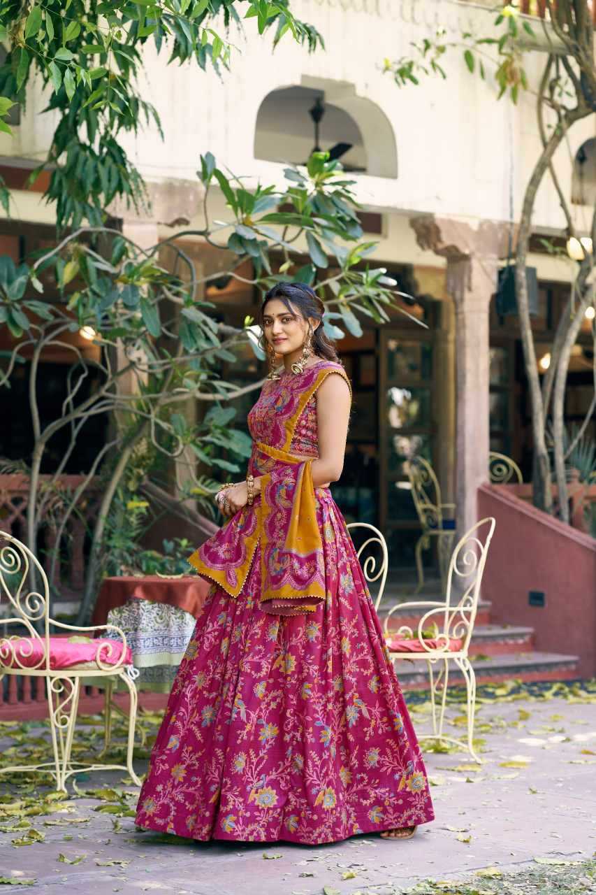 YNF Wholesale Tussar Silk Traditional Lehenga KESH134 SOWMYA-02 | Surat Manufacturer