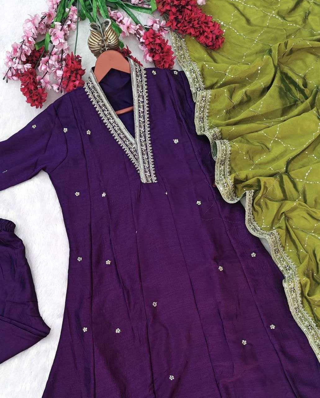 YNF Wholesale Vichitra Silk Festive Kurtis KESH536 2120 | Surat Manufacturer