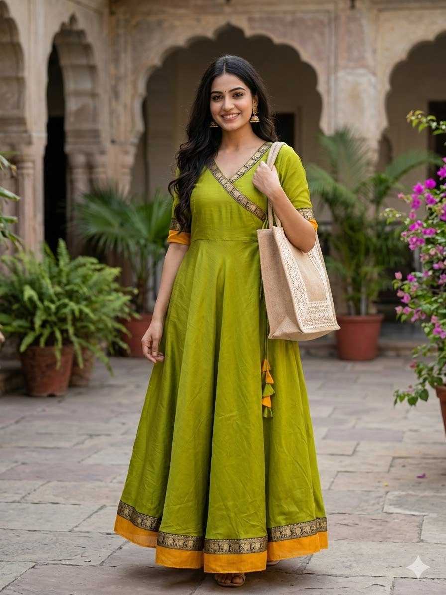 YNF Wholesale Vichitra Silk Party Wear Gowns KESH616 199 | Surat Manufacturer
