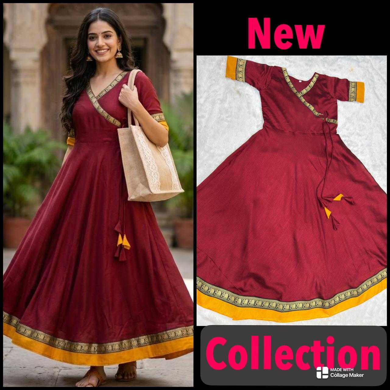 YNF Wholesale Vichitra Silk Party Wear Gowns KESH616 199 | Surat Manufacturer