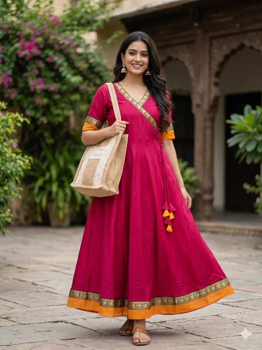 YNF Wholesale Vichitra Silk Party Wear Gowns KESH616 199 | Surat Manufacturer
