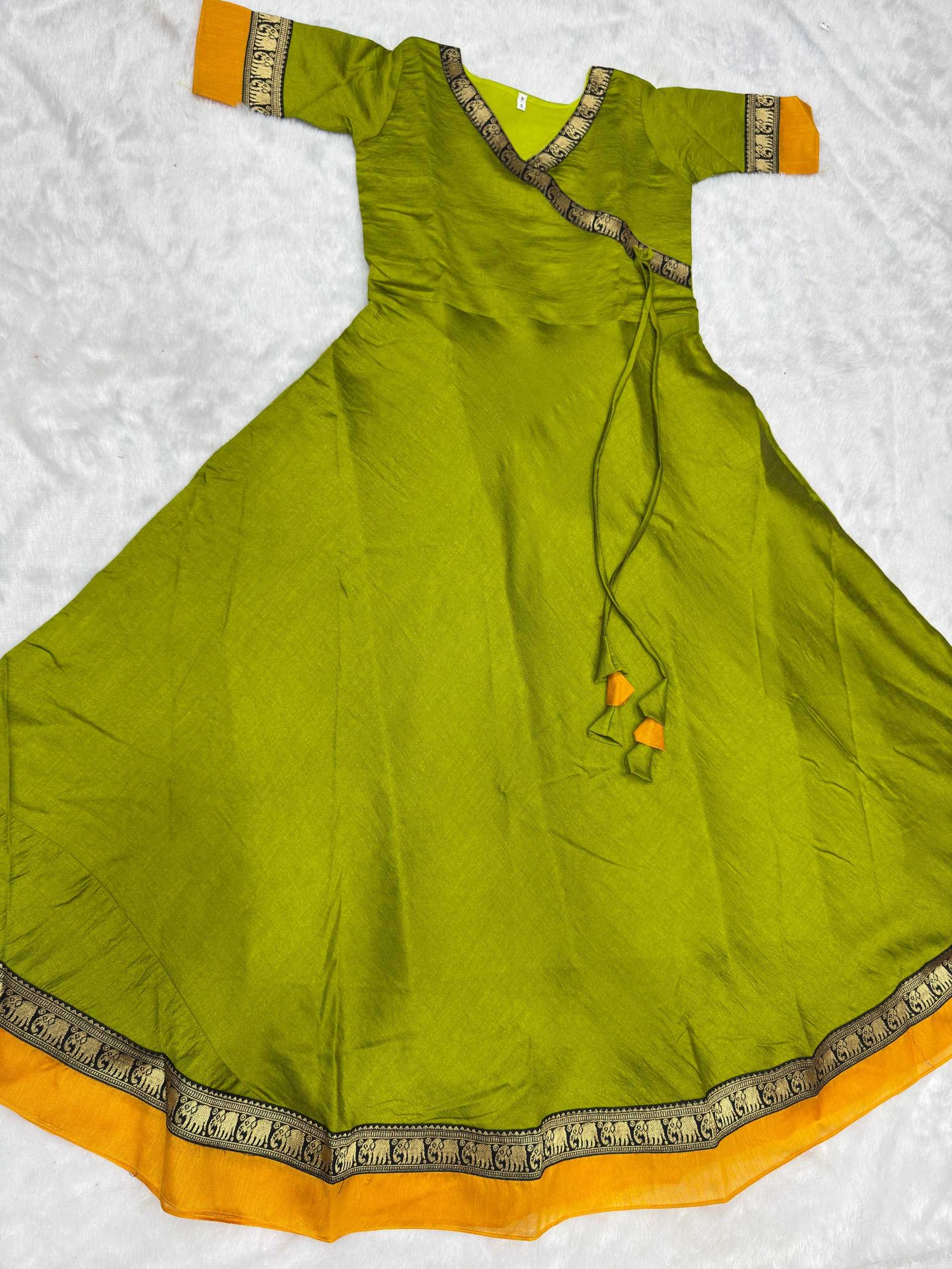 YNF Wholesale Vichitra Silk Party Wear Gowns KESH616 199 | Surat Manufacturer