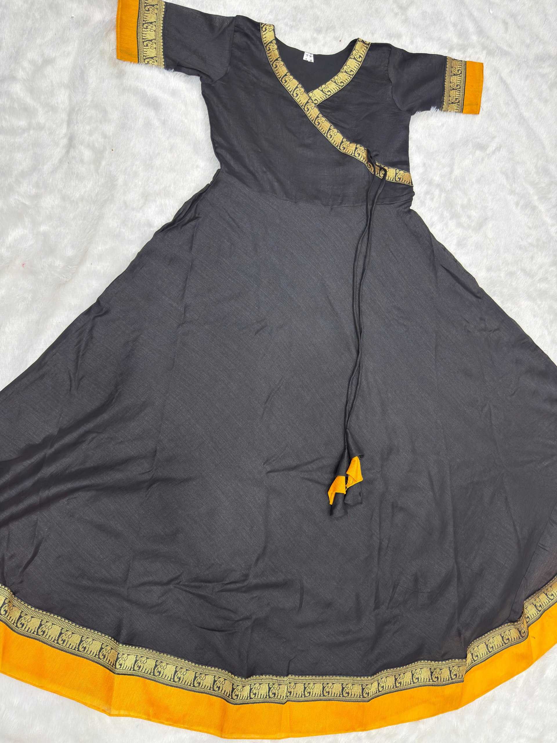 YNF Wholesale Vichitra Silk Party Wear Gowns KESH616 199 | Surat Manufacturer