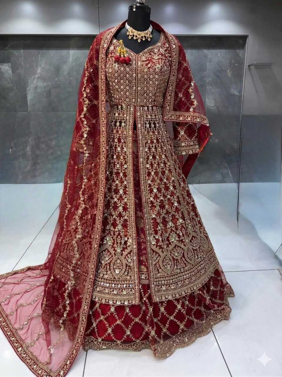 YNF Wholesale Viscose Bridal Lehenga KESH579 G100 | Surat Manufacturer