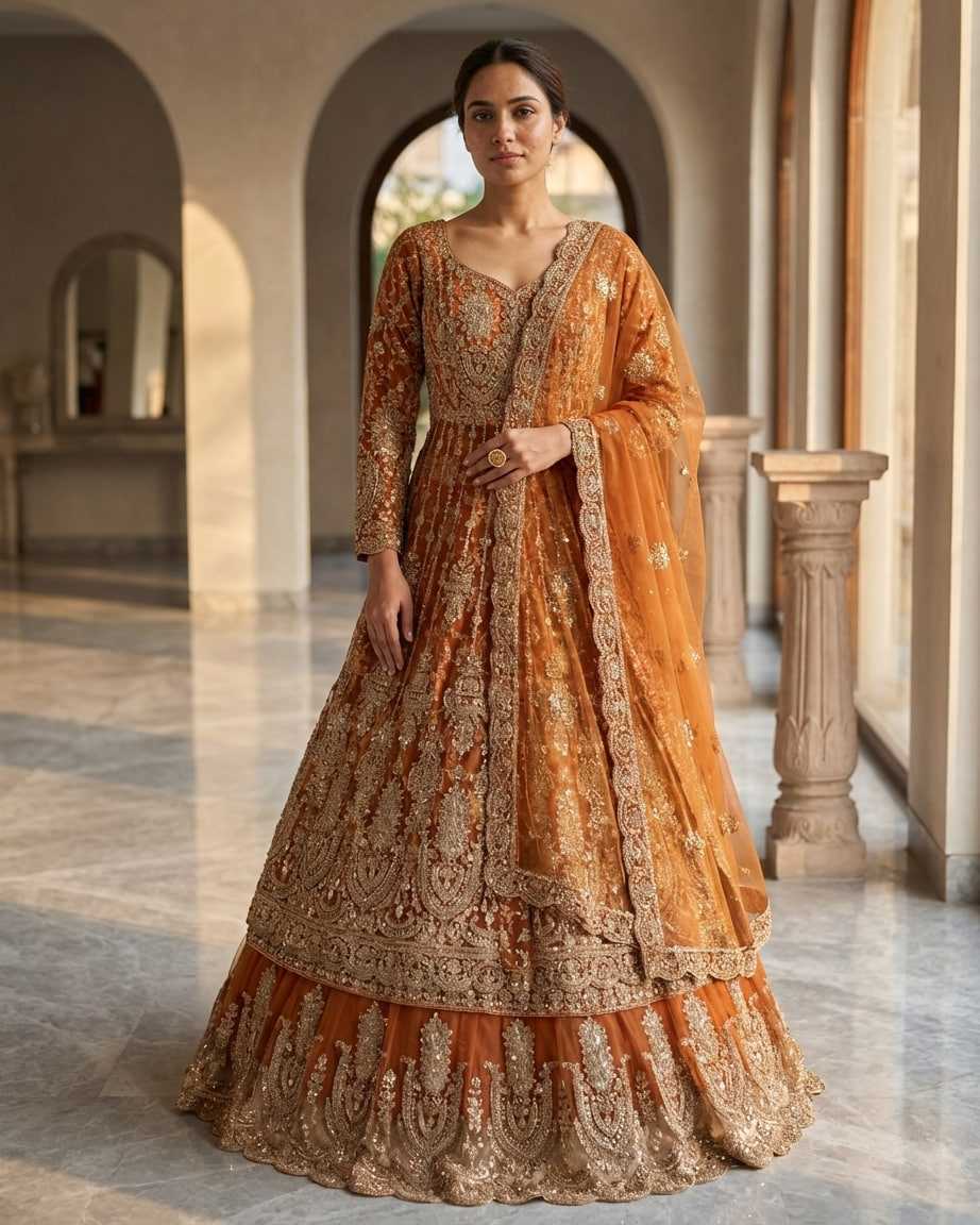YNF Wholesale Viscose Bridal Lehenga KESH579 G102 | Surat Manufacturer