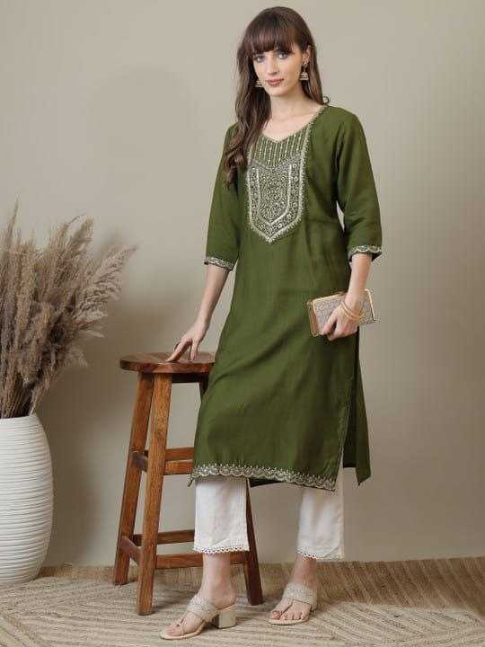 YNF Wholesale Viscose Rayon Fancy Kurti KESH552 155 | Surat Manufacturer