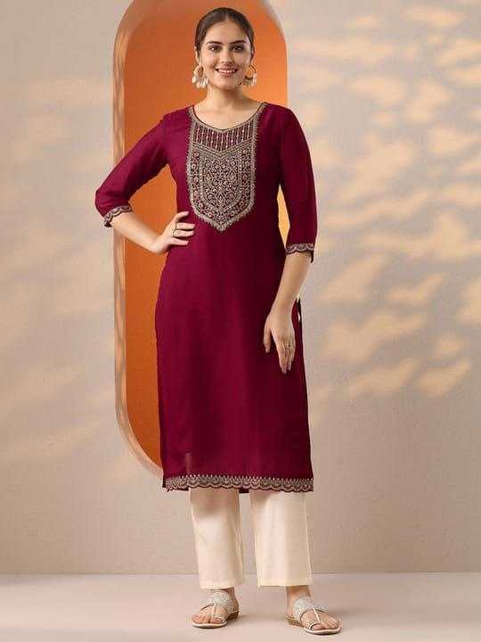 YNF Wholesale Viscose Rayon Fancy Kurti KESH552 155 | Surat Manufacturer