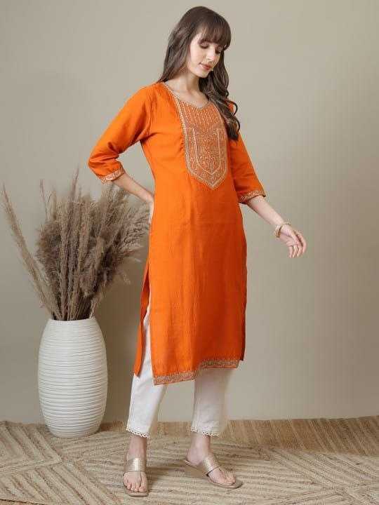 YNF Wholesale Viscose Rayon Fancy Kurti KESH552 155 | Surat Manufacturer