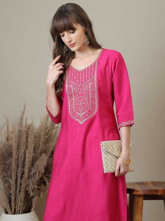 YNF Wholesale Viscose Rayon Fancy Kurti KESH552 155 | Surat Manufacturer