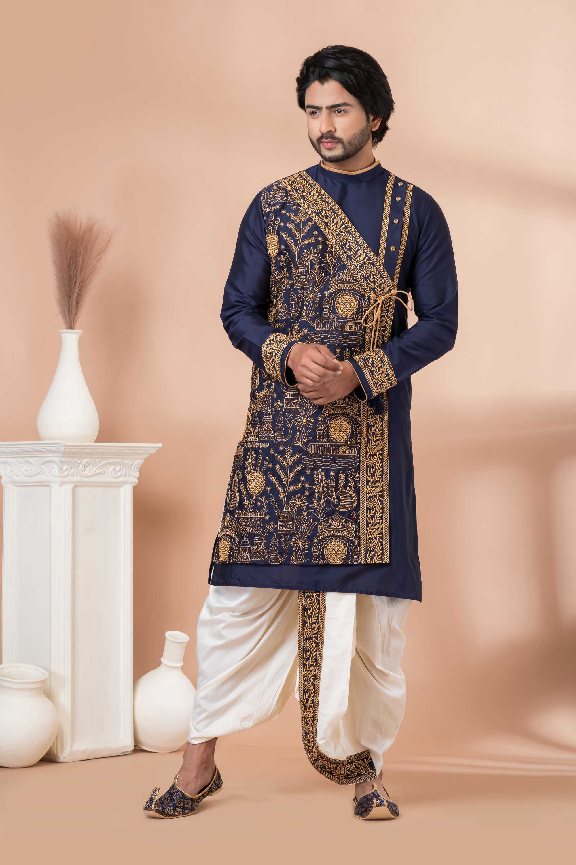 YNF Wholesale Viscose Mens Kurtas RIN223 Series 3315-3320 | Surat Manufacturer