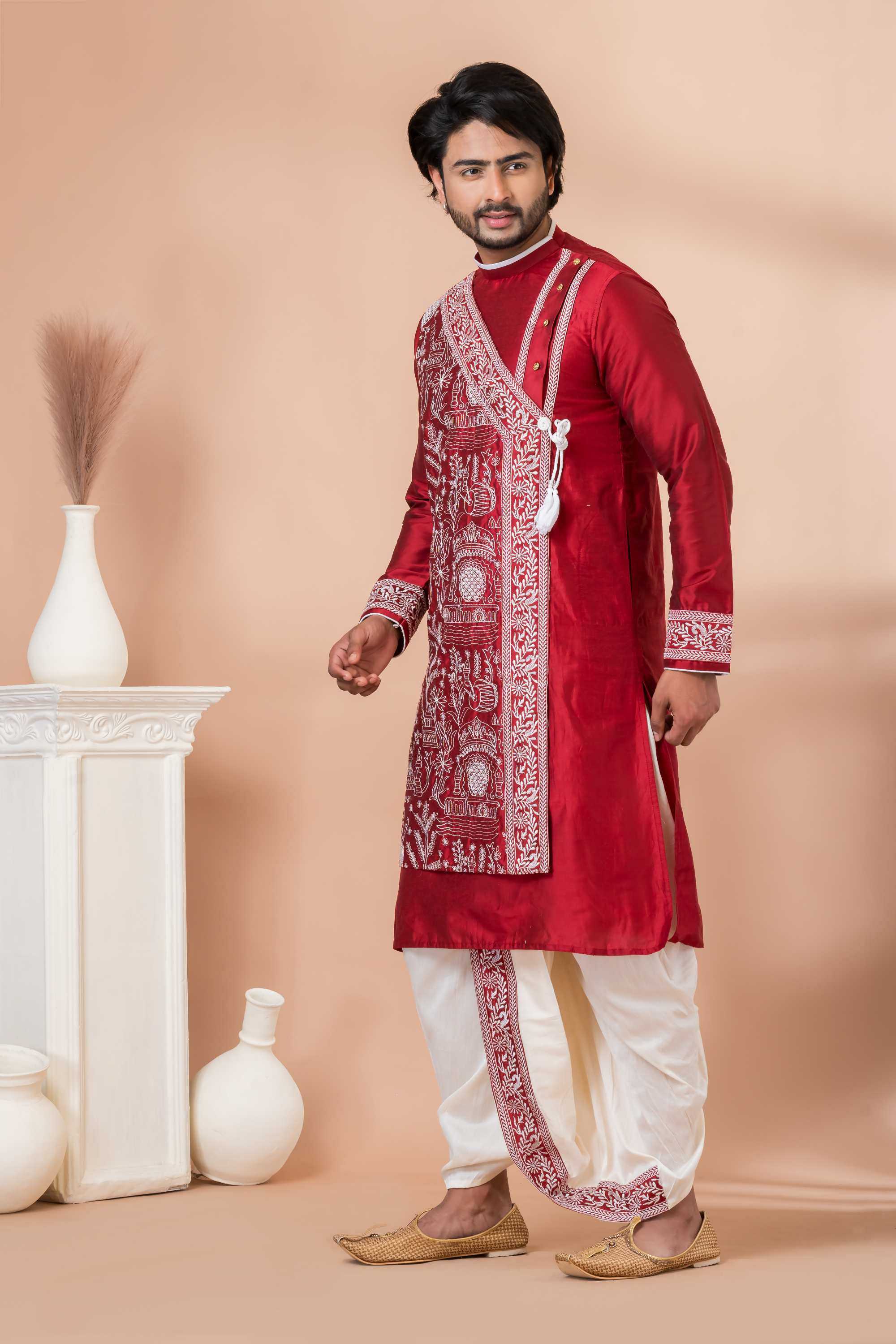 YNF Wholesale Viscose Mens Kurtas RIN223 Series 3315-3320 | Surat Manufacturer