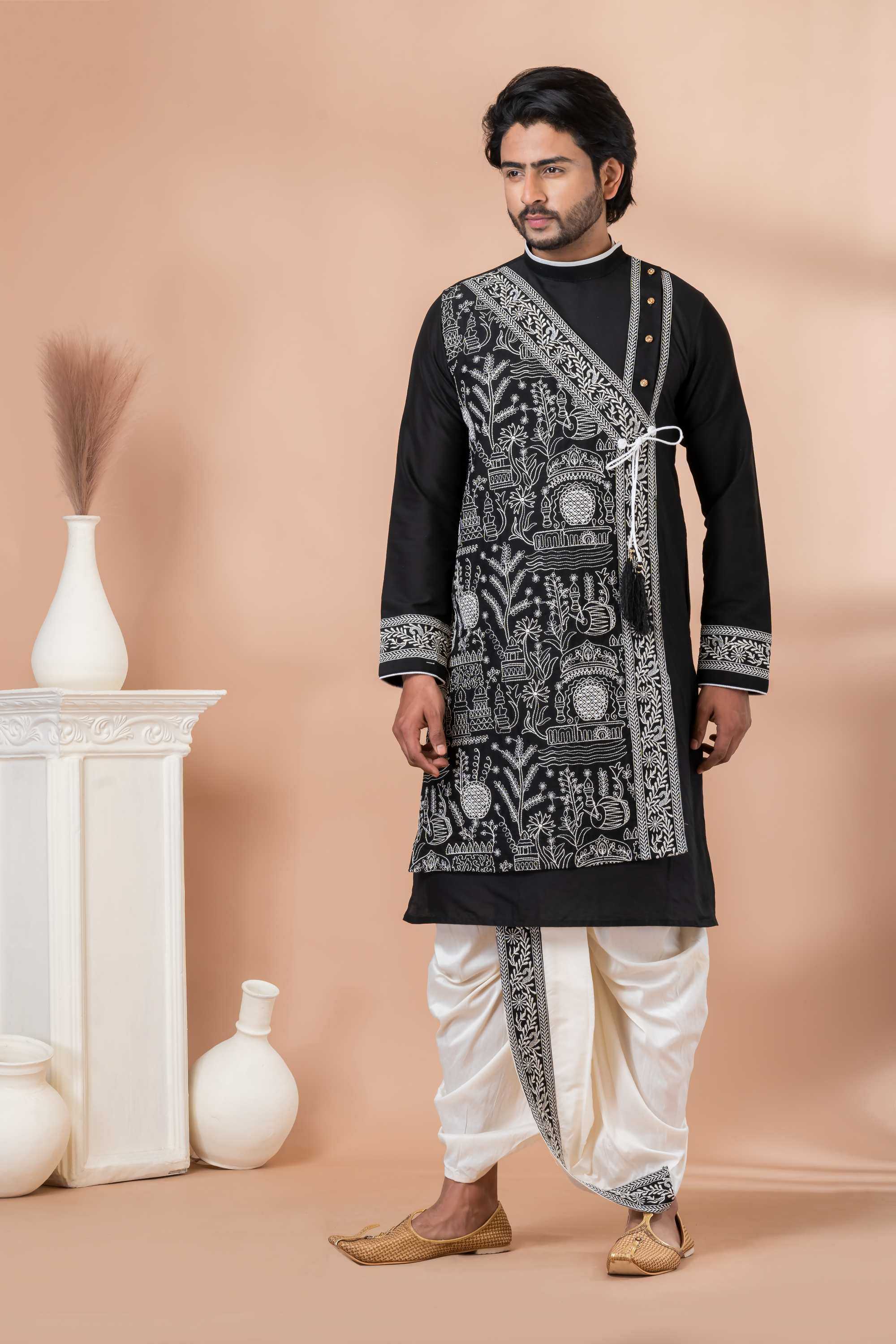YNF Wholesale Viscose Mens Kurtas RIN223 Series 3315-3320 | Surat Manufacturer