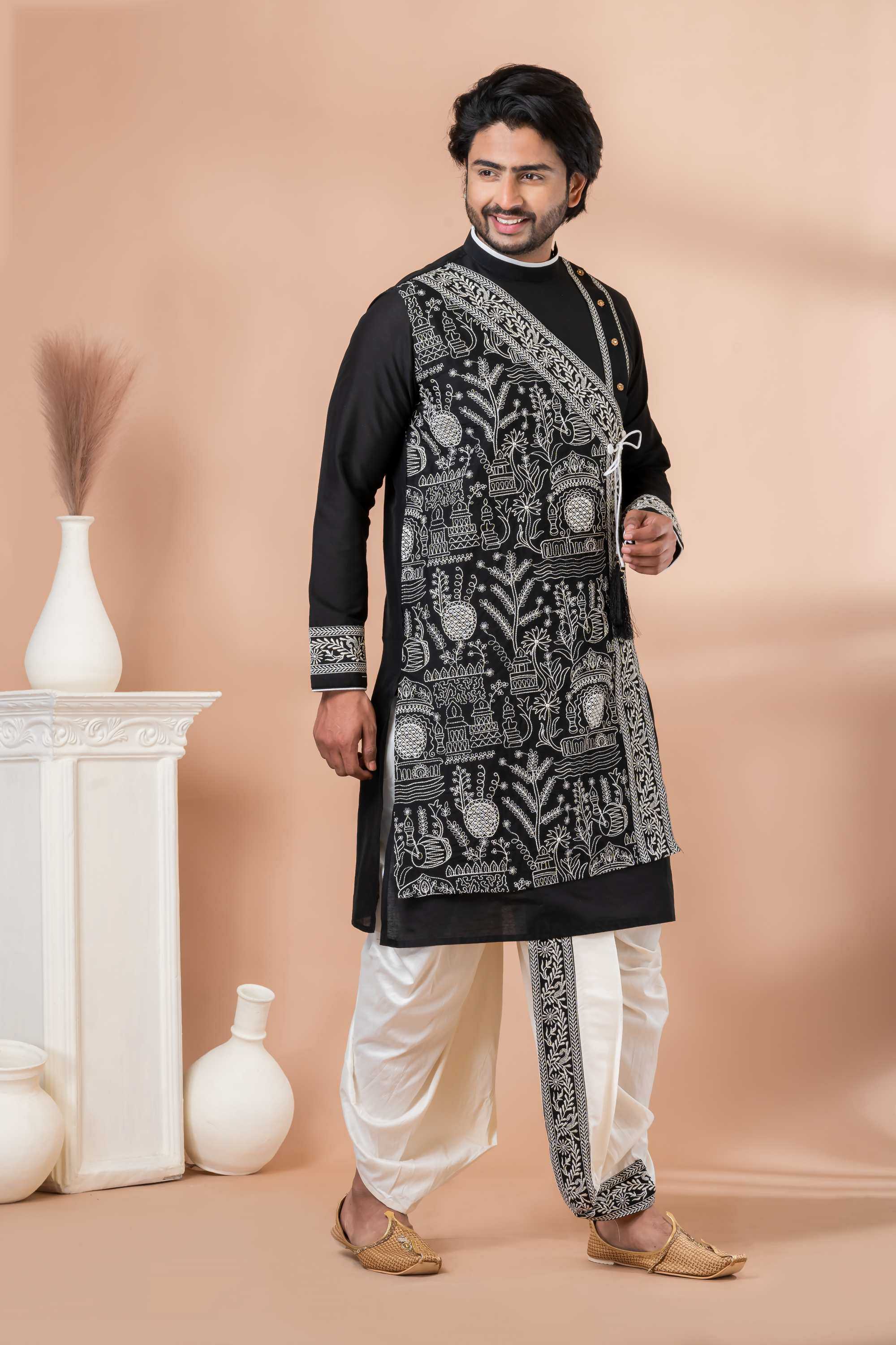 YNF Wholesale Viscose Mens Kurtas RIN223 Series 3315-3320 | Surat Manufacturer