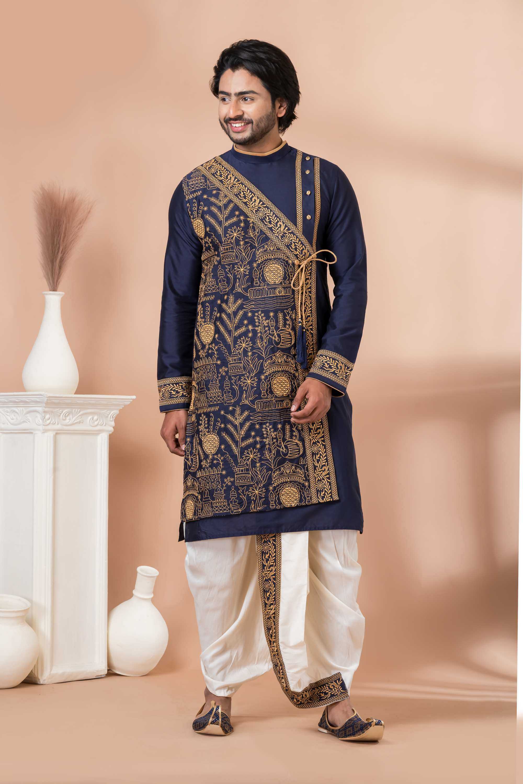 YNF Wholesale Viscose Mens Kurtas RIN223 Series 3315-3320 | Surat Manufacturer