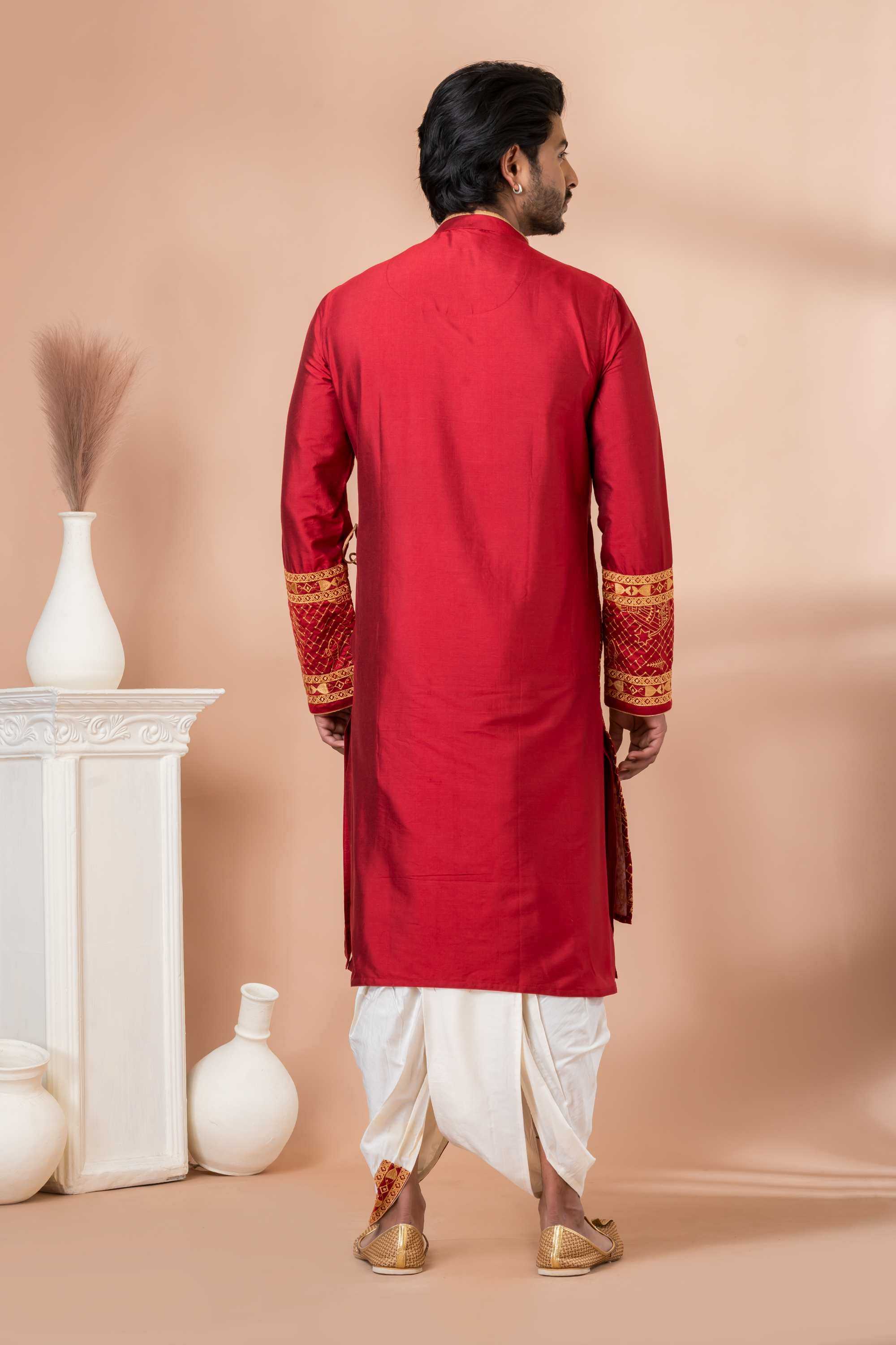 YNF Wholesale Viscose Mens Kurtas RIN223 Series 3315-3320 | Surat Manufacturer