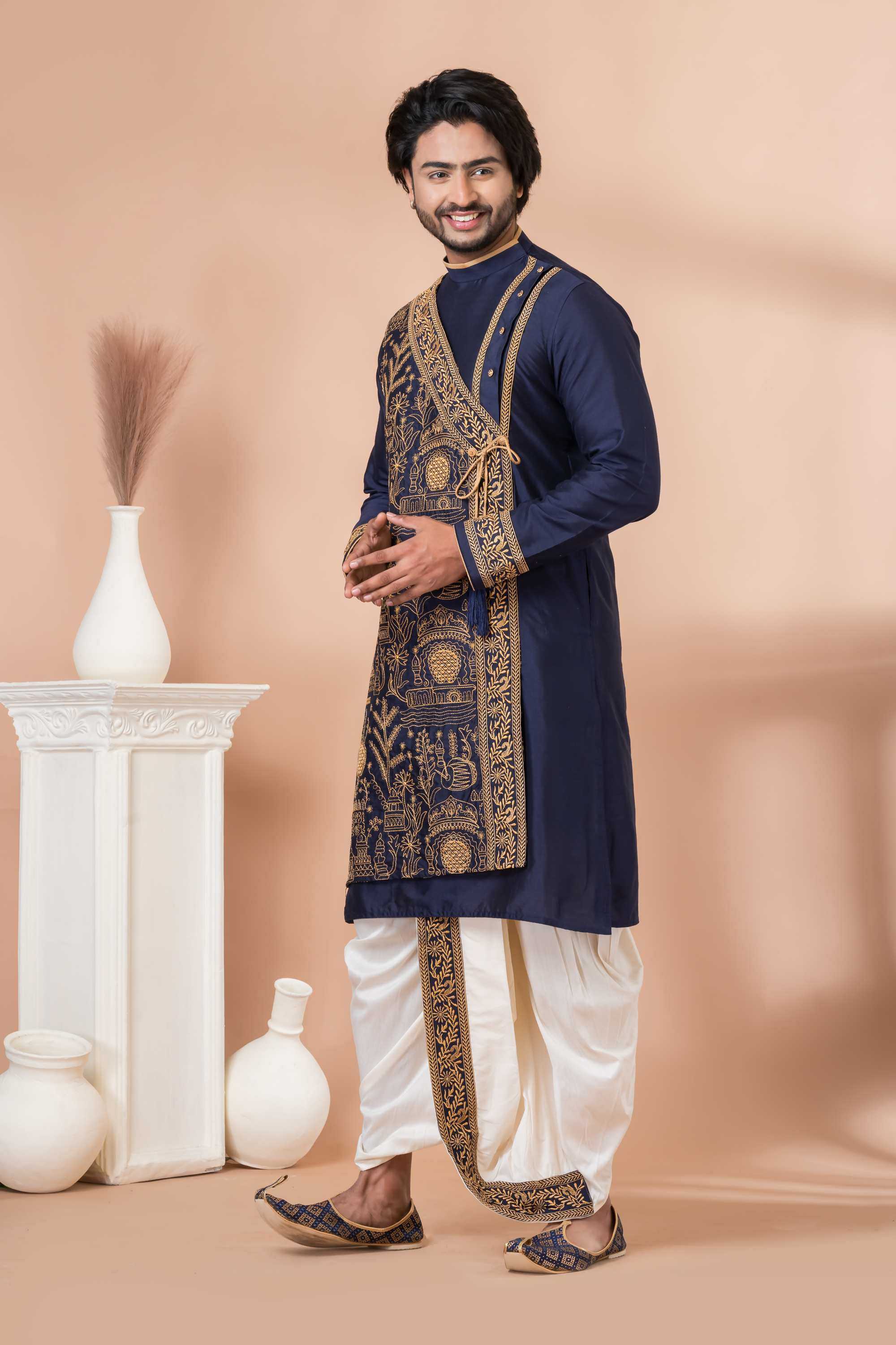 YNF Wholesale Viscose Mens Kurtas RIN223 Series 3315-3320 | Surat Manufacturer