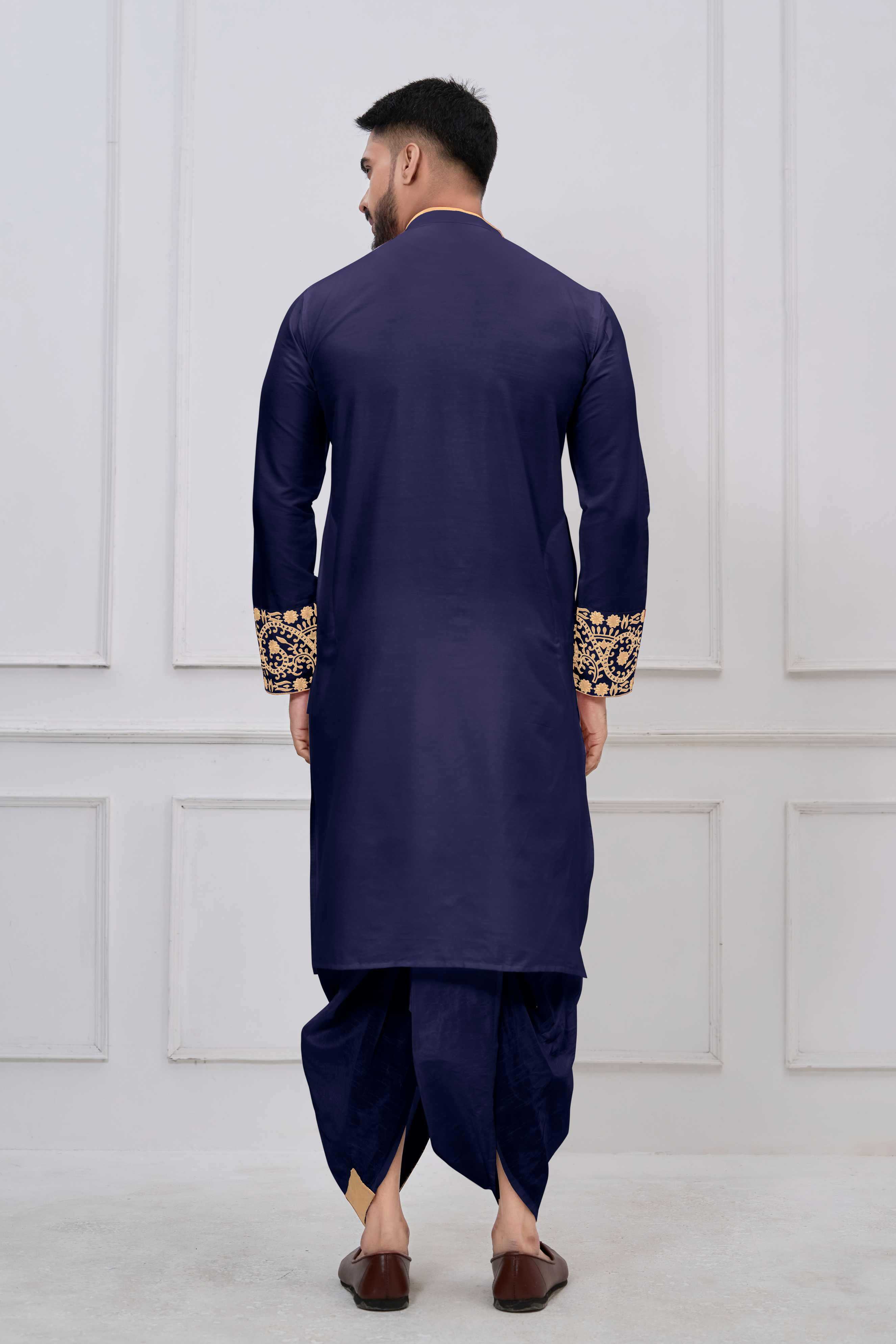 YNF Wholesale Viscose Bengali Dhoti Kurta Pyjama RIN223 series-3695-to-3699 | Surat Manufacturer