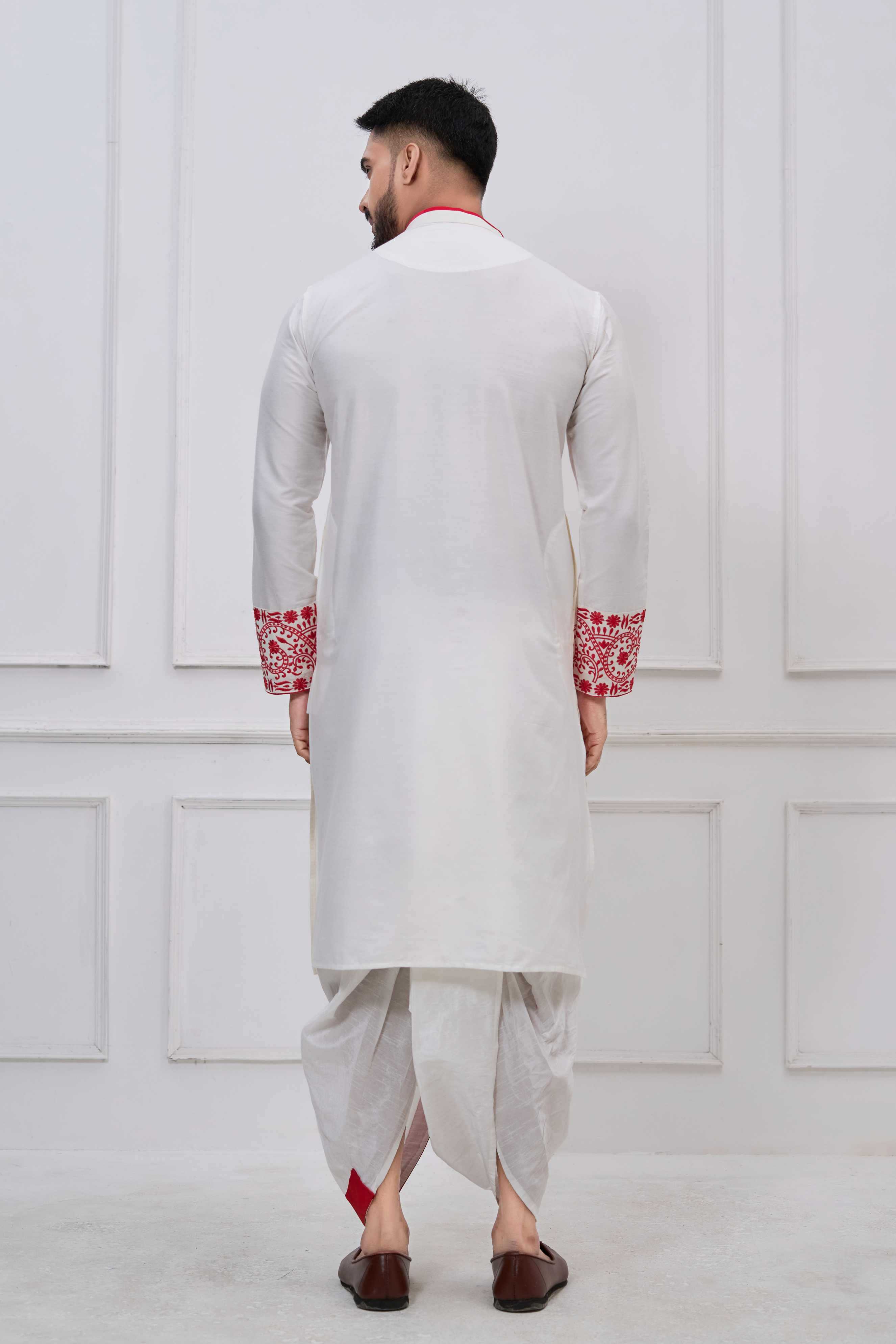 YNF Wholesale Viscose Bengali Dhoti Kurta Pyjama RIN223 series-3695-to-3699 | Surat Manufacturer