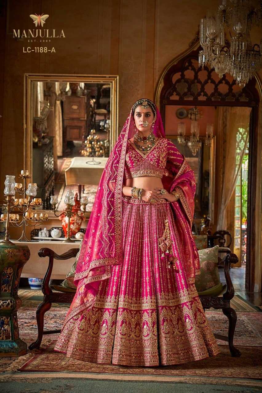 YNF Wholesale Silk Bridal Lehenga KESH113 Dulhan Vol-1-2-3-4 | Surat Manufacturer