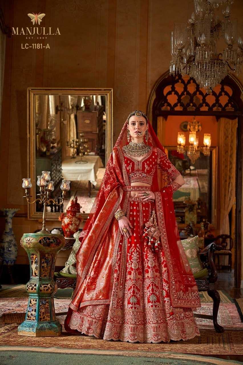 YNF Wholesale Silk Bridal Lehenga KESH113 Dulhan Vol-1-2-3-4 | Surat Manufacturer