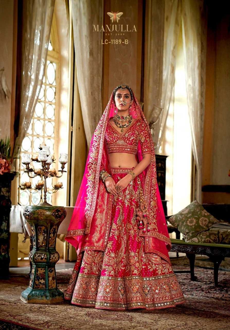 YNF Wholesale Silk Bridal Lehenga KESH113 Dulhan Vol-1-2-3-4 | Surat Manufacturer