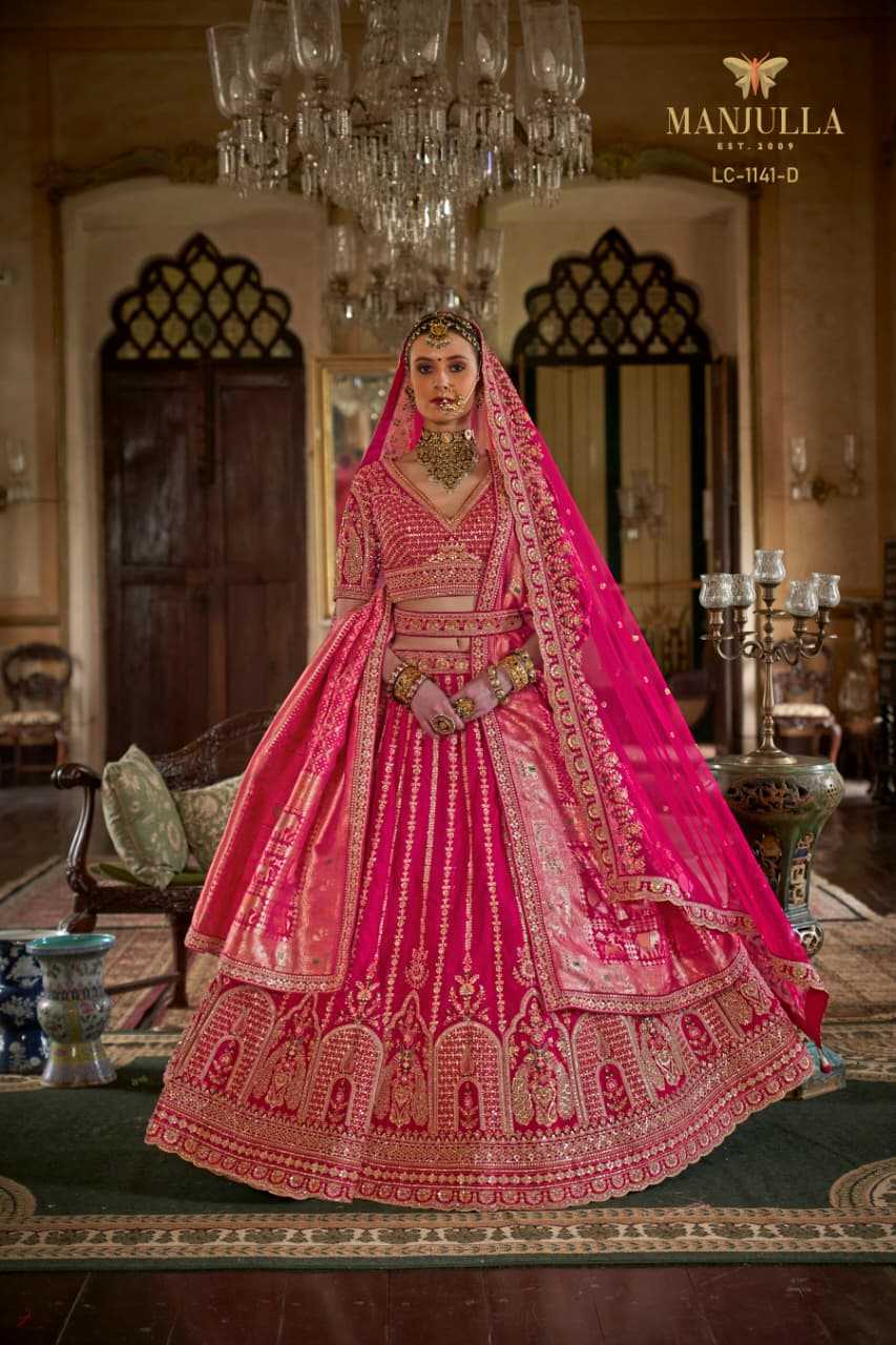 YNF Wholesale Silk Bridal Lehenga KESH113 Dulhan Vol-1-2-3-4 | Surat Manufacturer