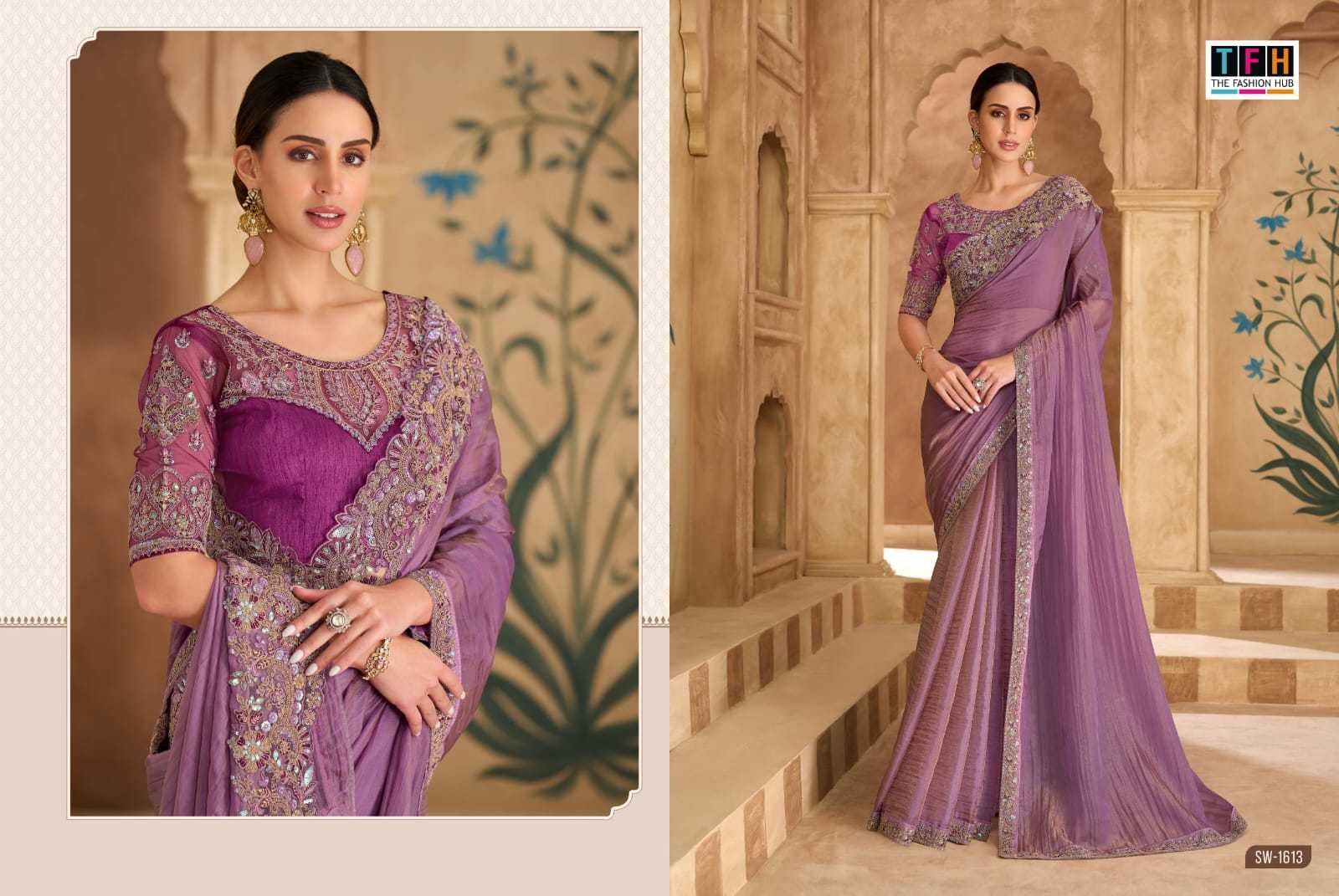 YNF Wholesale Georgette Fancy Sarees  | Surat Manufacturer