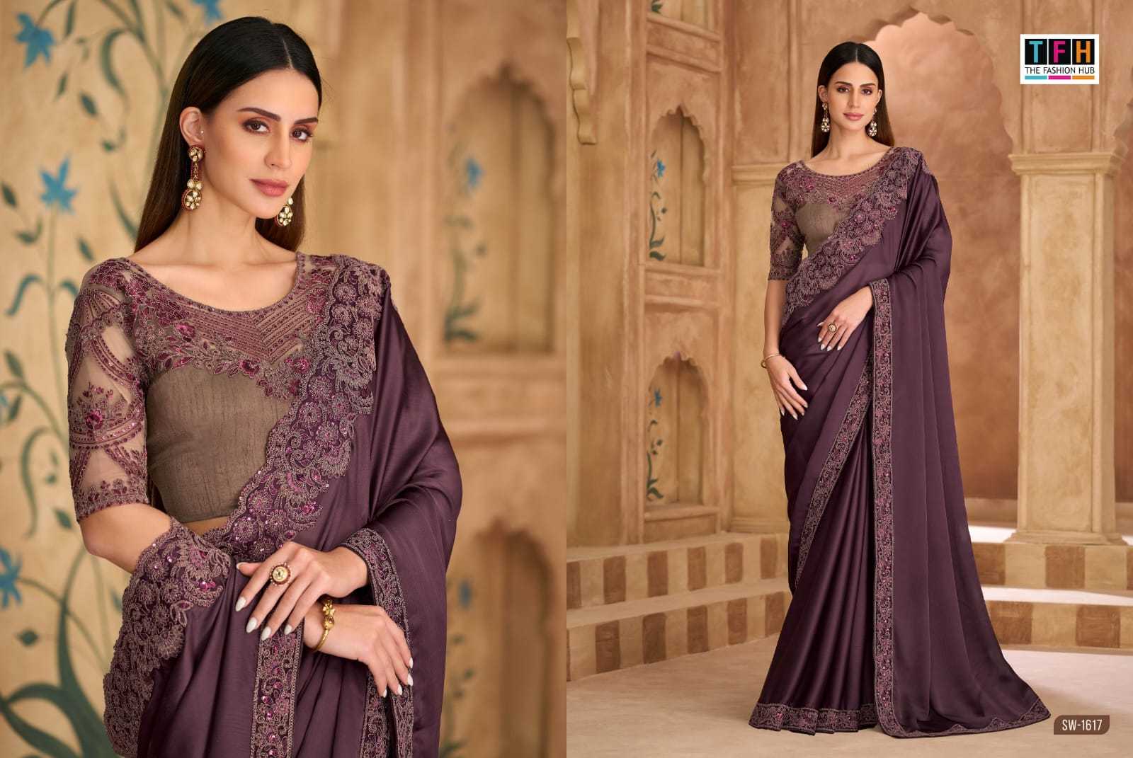 YNF Wholesale Georgette Fancy Sarees  | Surat Manufacturer
