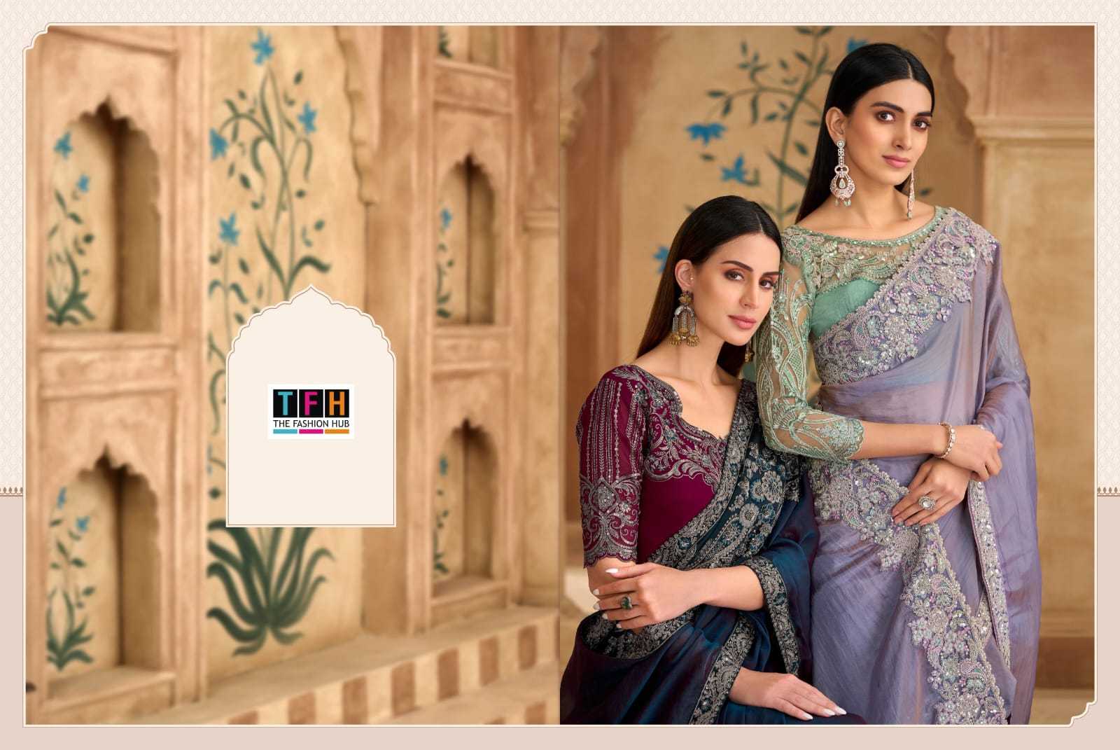 YNF Wholesale Georgette Fancy Sarees  | Surat Manufacturer