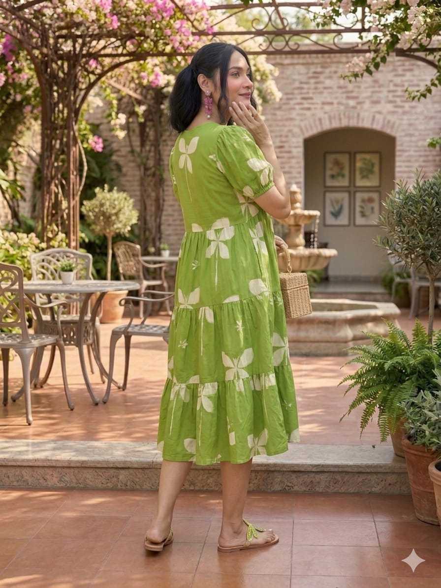 YNF Wholesale Fancy Printed Gowns KESH121 BEAUTIFUL MIDDY | Surat Manufacturer