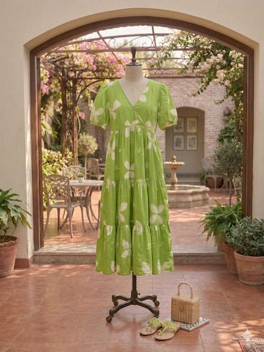 YNF Wholesale Fancy Printed Gowns KESH121 BEAUTIFUL MIDDY | Surat Manufacturer