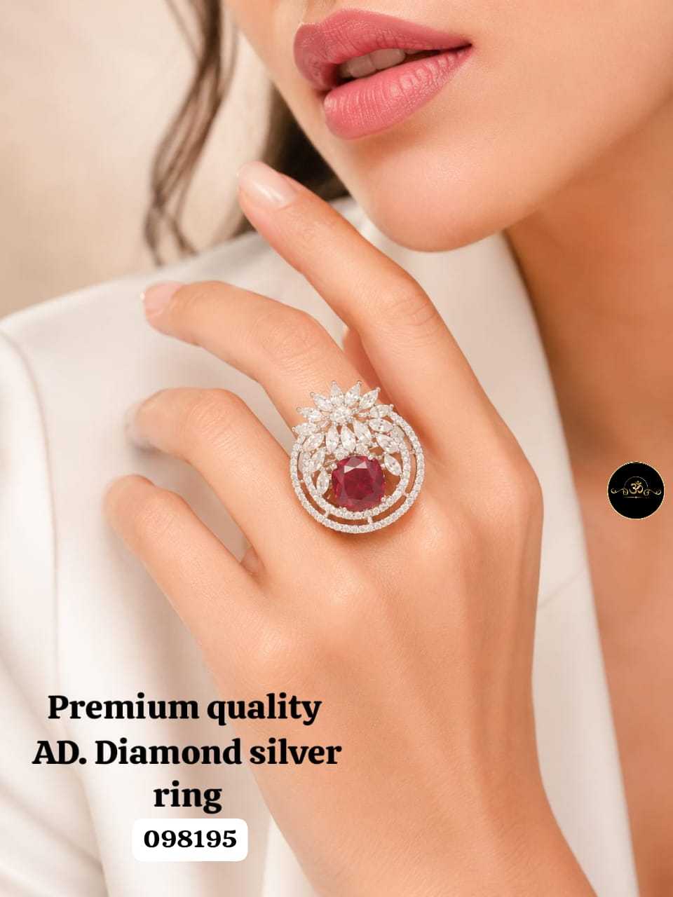 YNF Wholesale AD Diamond AD Diamond Rings  | Surat Manufacturer