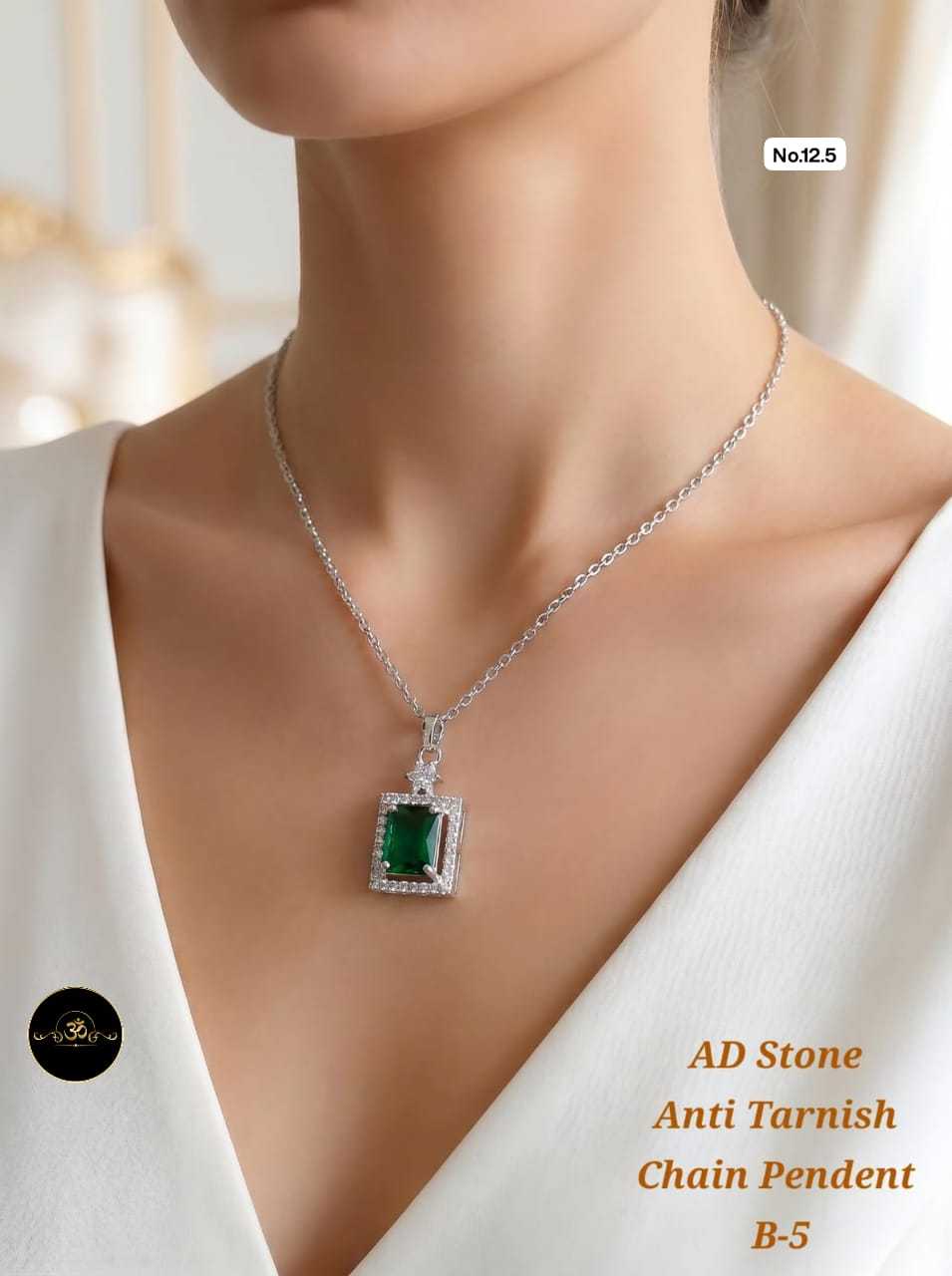 YNF Wholesale AD Diamond Fashion Pendant  | Surat Manufacturer