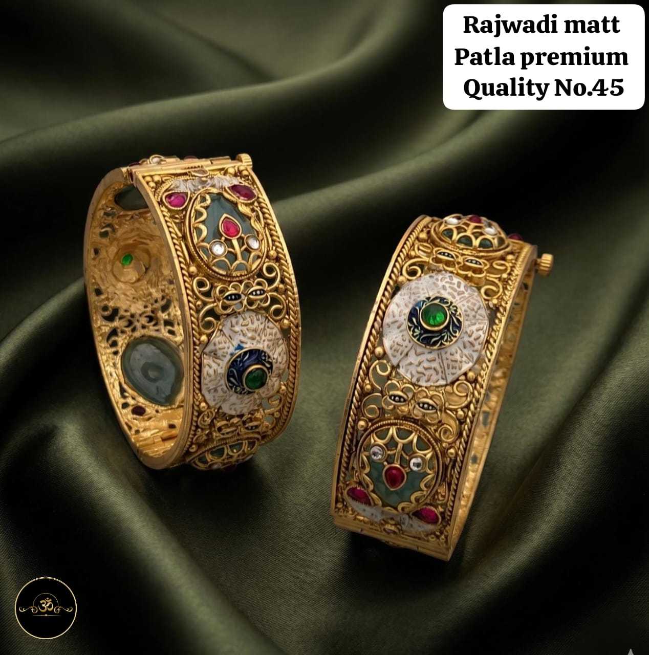 YNF Wholesale Brass Designer Bangles  | Surat Manufacturer