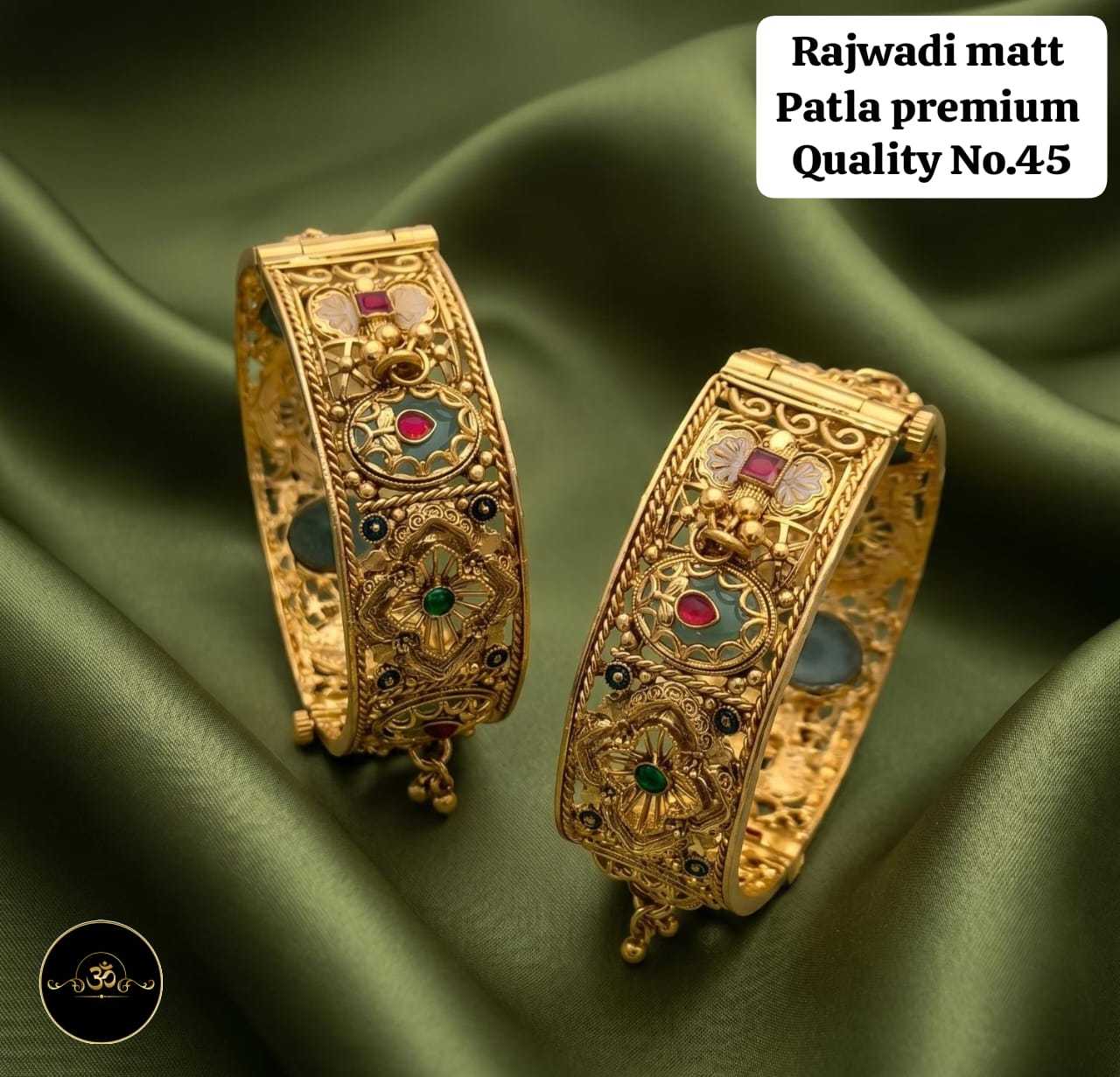 YNF Wholesale Brass Designer Bangles  | Surat Manufacturer