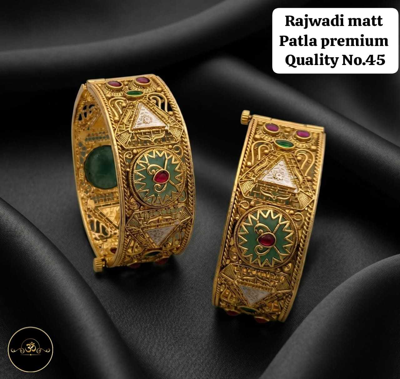 YNF Wholesale Brass Designer Bangles  | Surat Manufacturer
