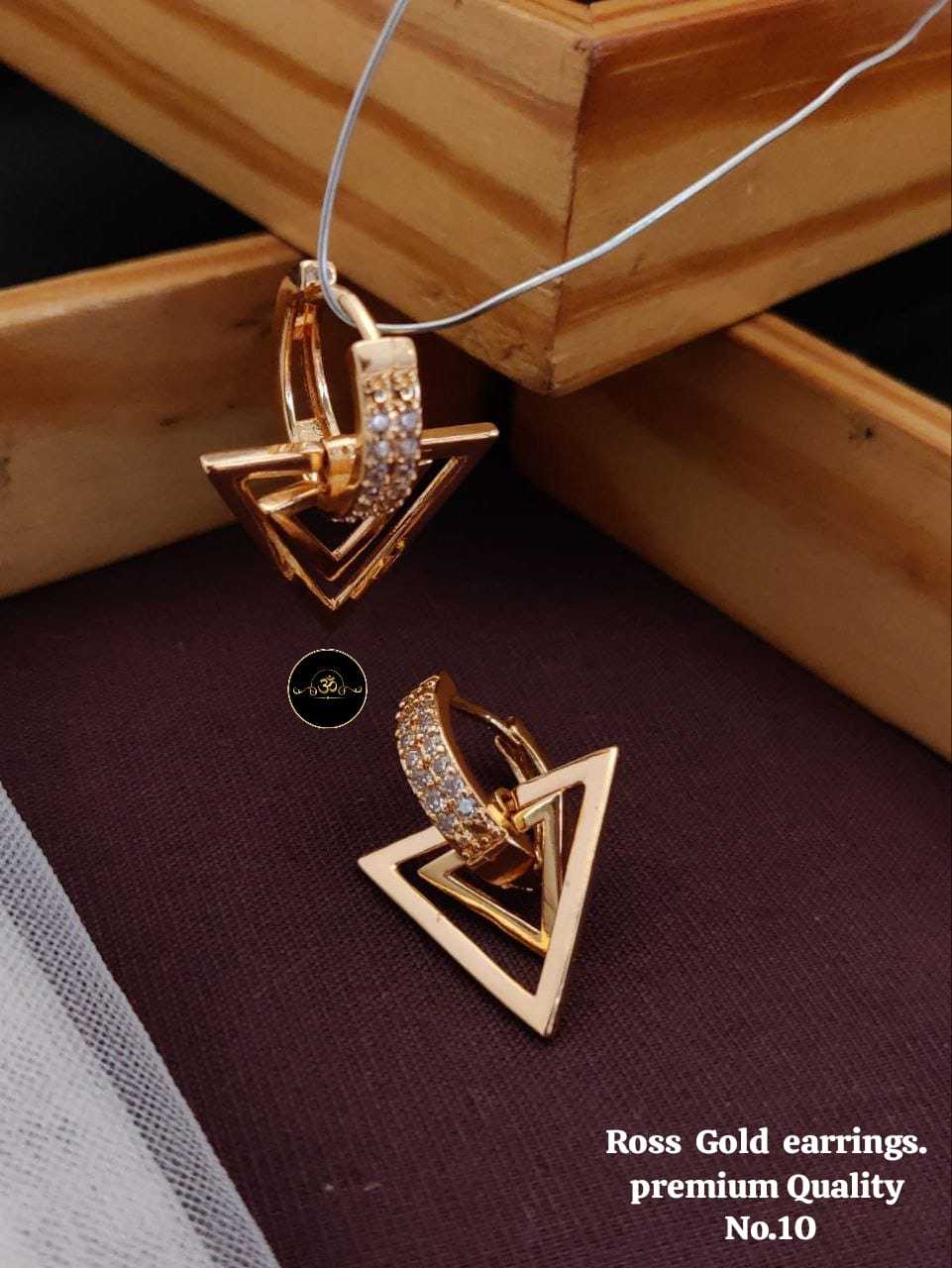 YNF Wholesale Brass Fancy Earrings  | Surat Manufacturer