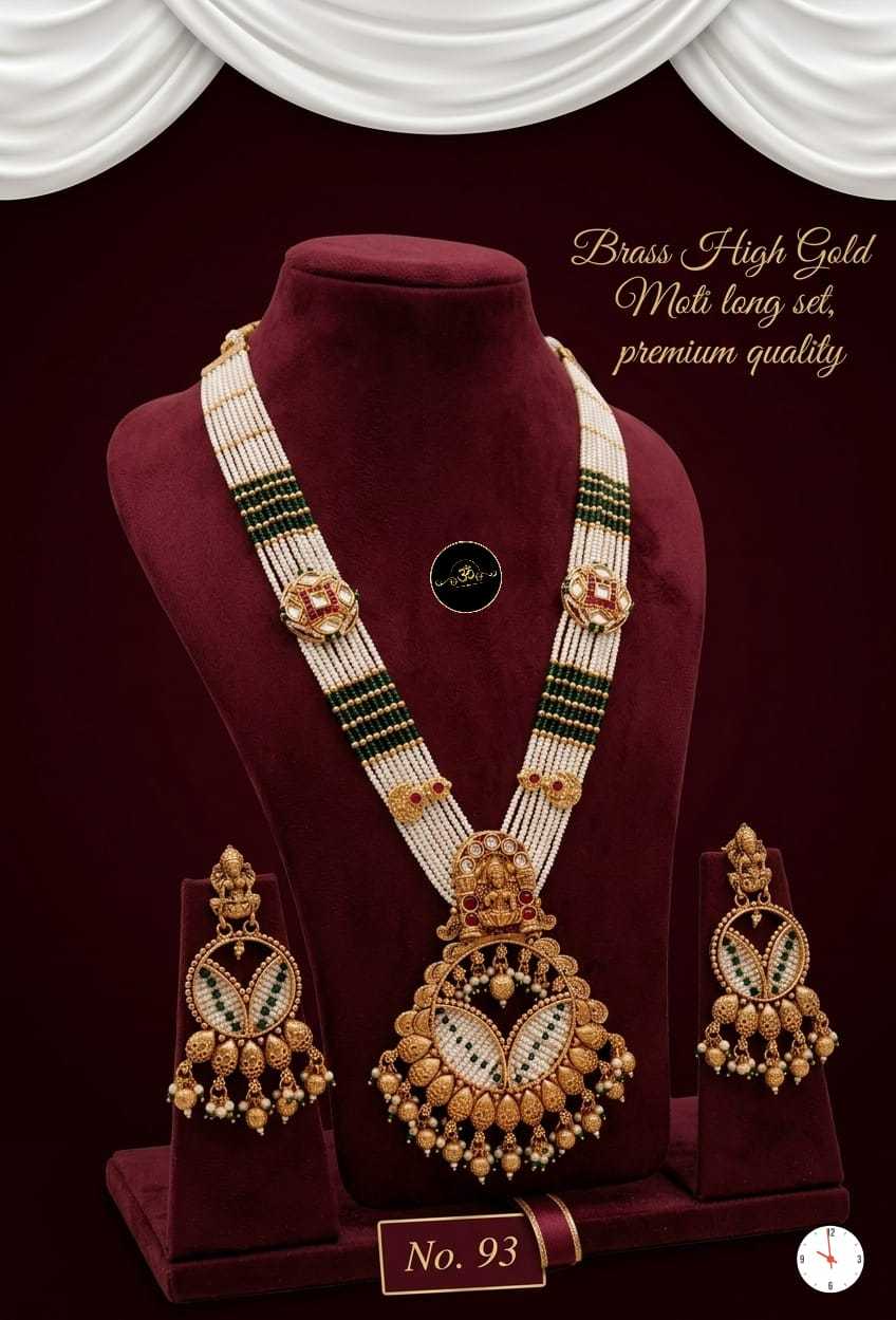 YNF Wholesale Brass Fancy Mala Necklaces  | Surat Manufacturer