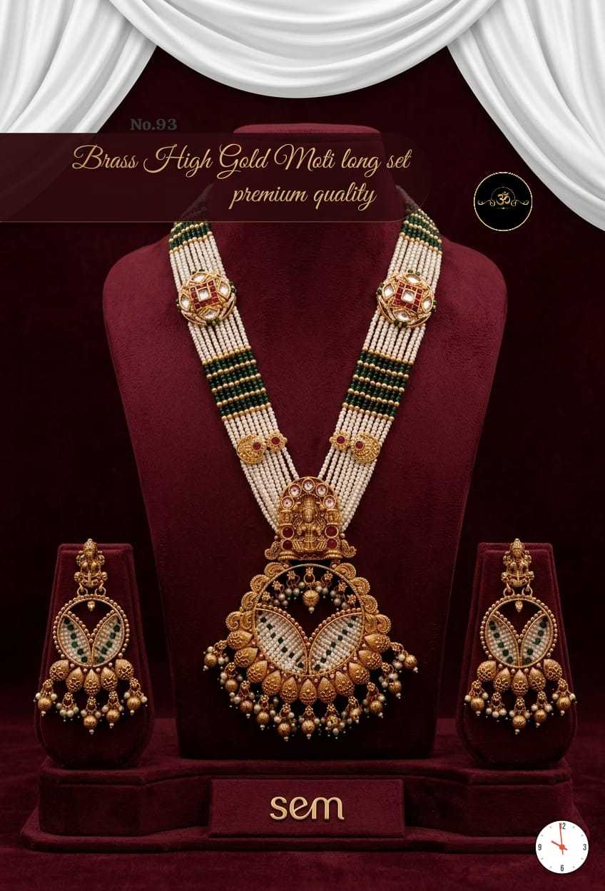 YNF Wholesale Brass Fancy Mala Necklaces  | Surat Manufacturer